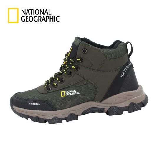 Bota Outdoor National Geographic Explorer Mod. 7956 – Verde Militar