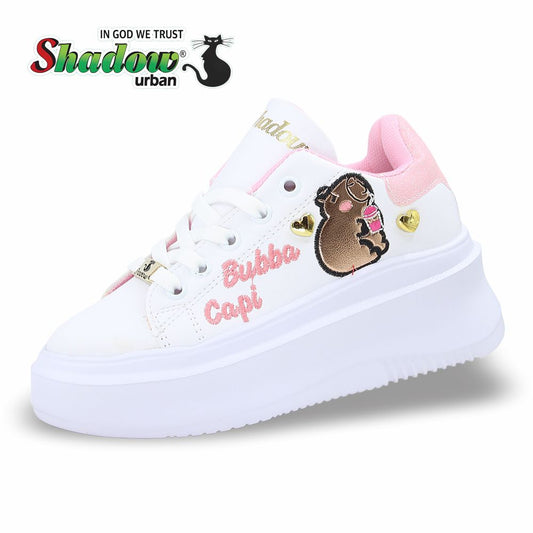 CALZADO URBANO ESTILO 500 COLOR BCO ROSA
