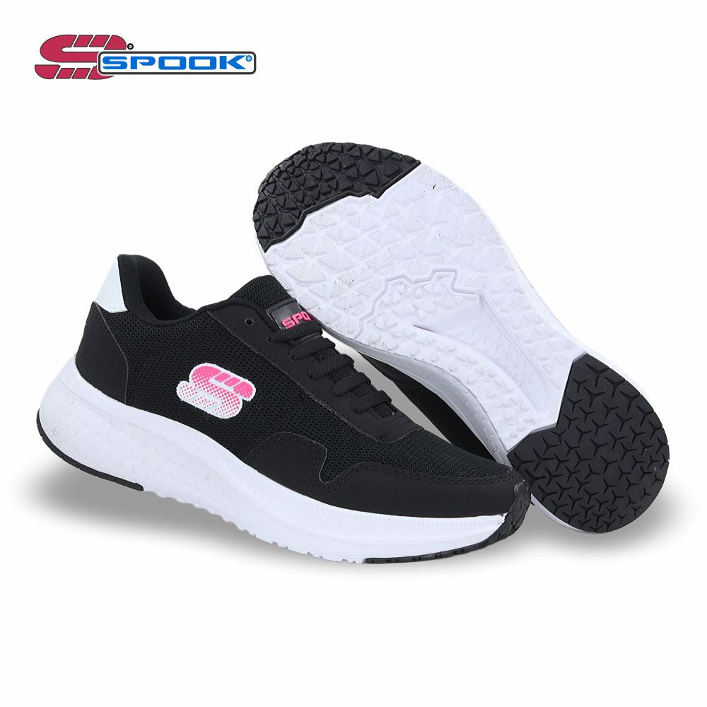 Tenis Deportivo Light mod. 1300 Color Negro Fiusha