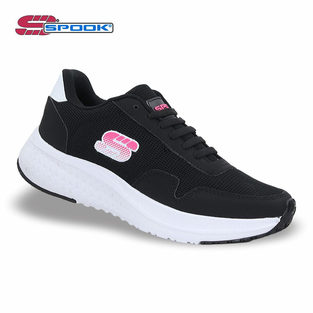 Tenis Deportivo Light mod. 1300 Color Negro Fiusha