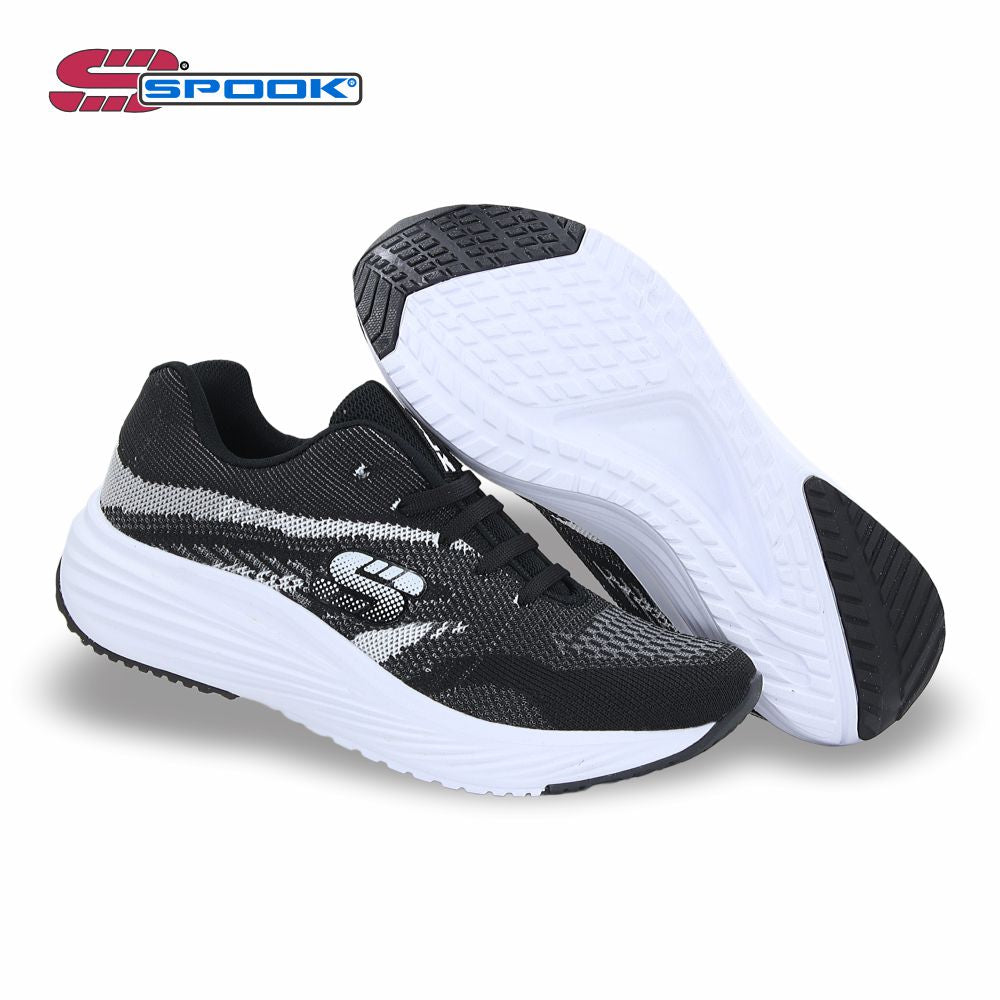 Tenis Deportivo Light mod. 1290 Color Negro Blanco