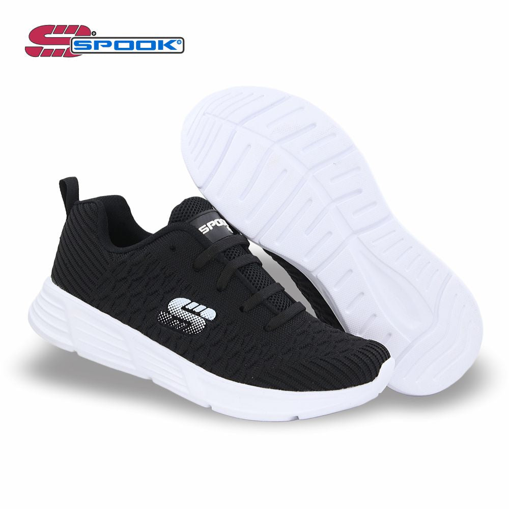 Tenis Deportivo Light mod. 1240 Color Negro Blanco