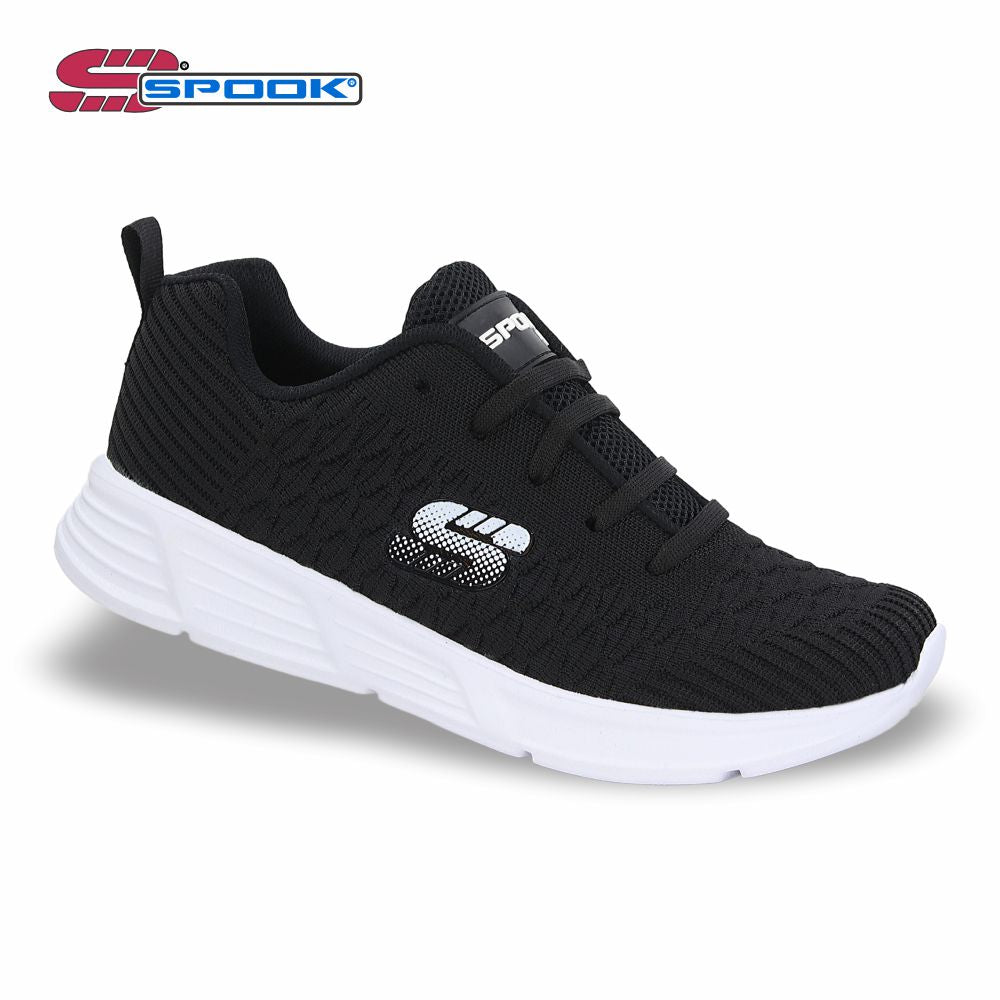 Tenis Deportivo Light mod. 1240 Color Negro Blanco