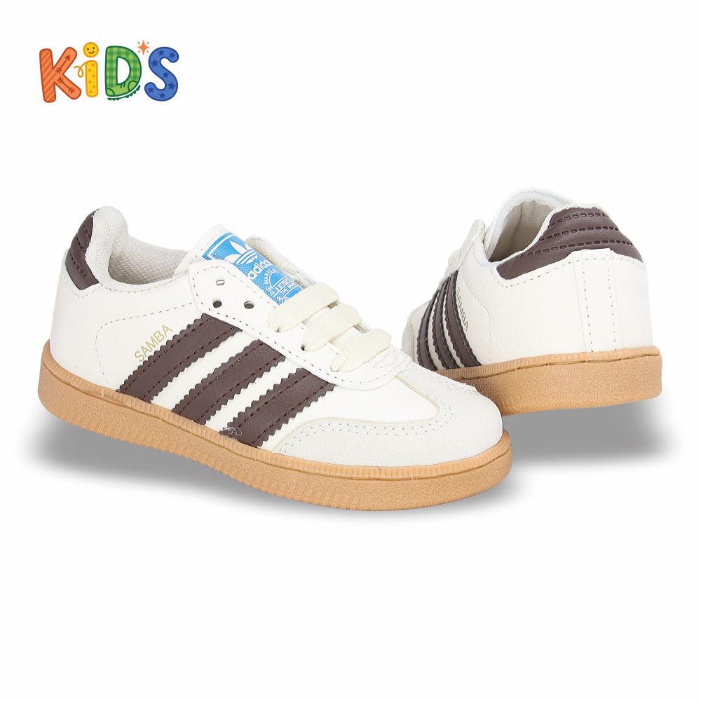 CALZADO URBANO KID´S L21, ESTILO SAMBAC, COLOR LATE CAFE, CORRIDA 12 - 21.5