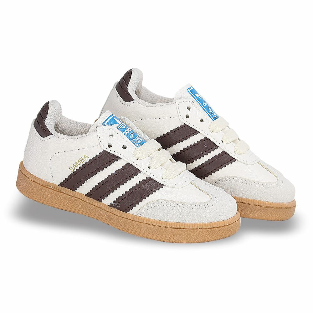 CALZADO URBANO KID´S L21, ESTILO SAMBAC, COLOR LATE CAFE, CORRIDA 12 - 21.5