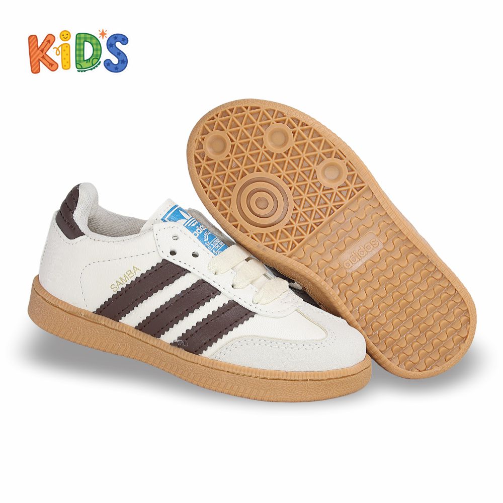CALZADO URBANO KID´S L21, ESTILO SAMBAC, COLOR LATE CAFE, CORRIDA 12 - 21.5