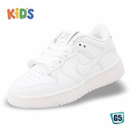CALZADO URBANO KID´S G520, ESTILO 6000G, COLOR BCO TOTAL, CORRIDA 18 - 21.5