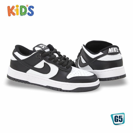CALZADO URBANO KID´S G520, ESTILO 6000G, COLOR NGO BCO, CORRIDA 18 - 21.5