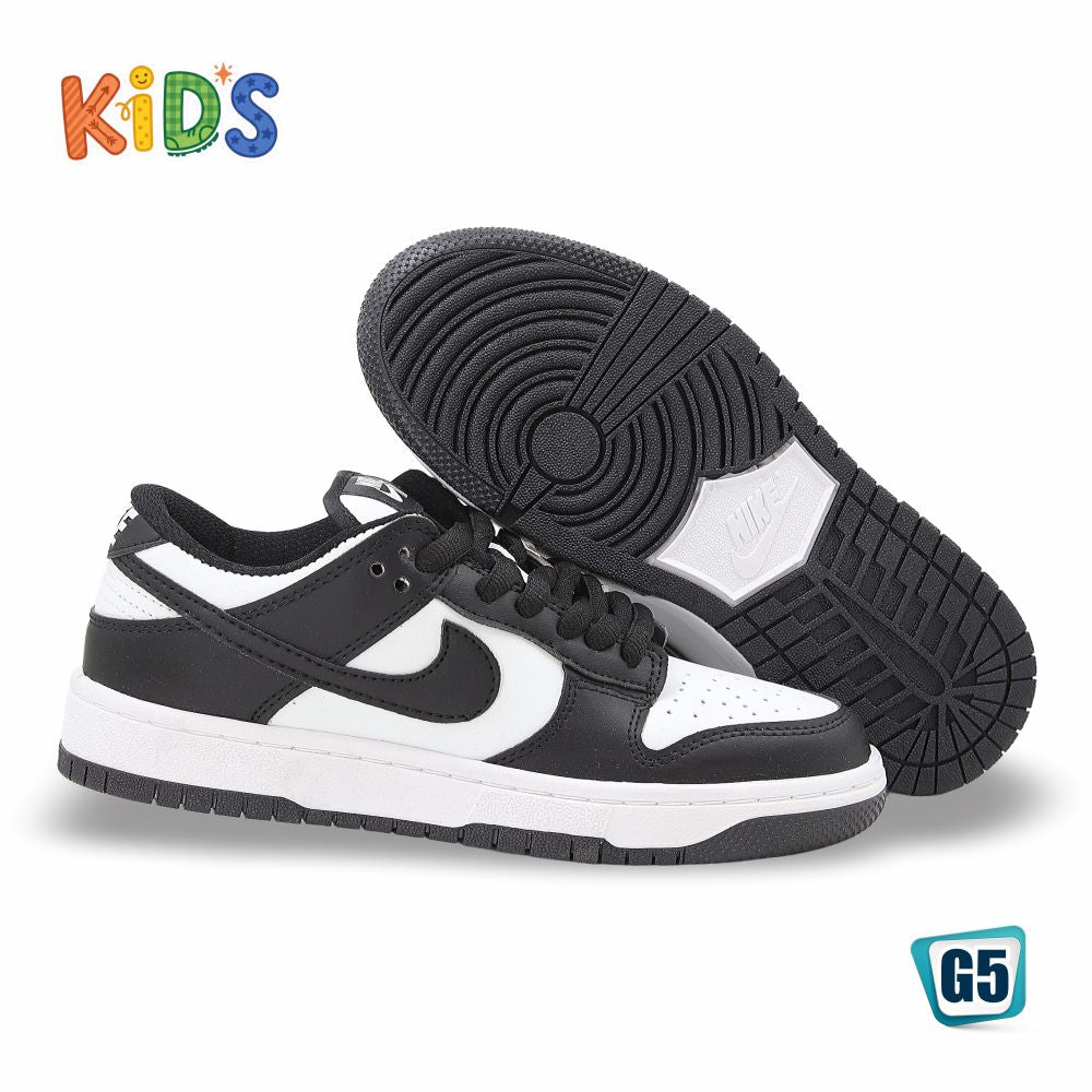 CALZADO URBANO KID´S G520, ESTILO 6000G, COLOR NGO BCO, CORRIDA 18 - 21.5