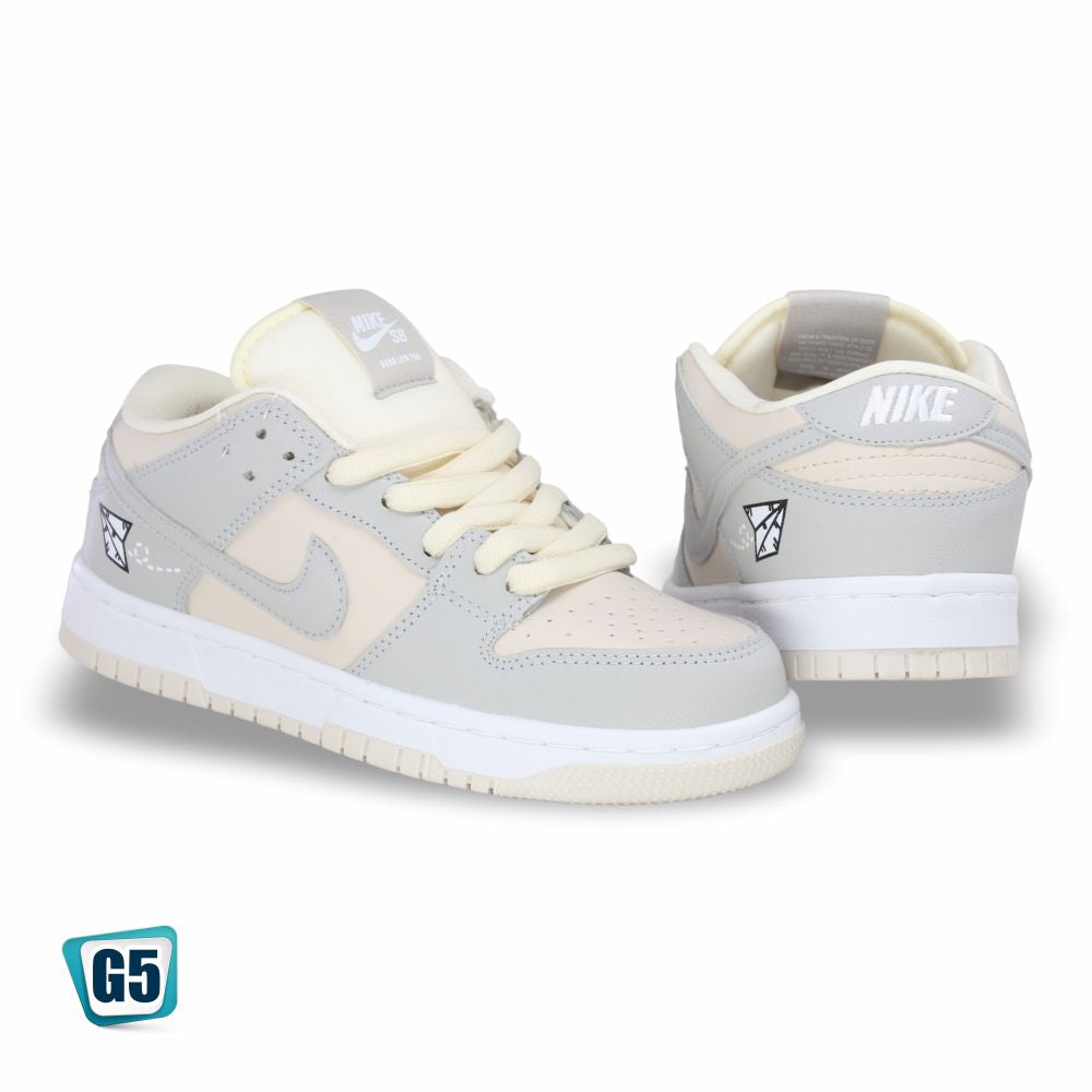CALZADO URBANO G520, ESTILO DUNKSB, COLOR GREY AIRPLANE, CORRIDA 22 - 26.5