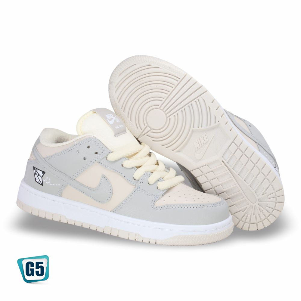 CALZADO URBANO G520, ESTILO DUNKSB, COLOR GREY AIRPLANE, CORRIDA 22 - 26.5
