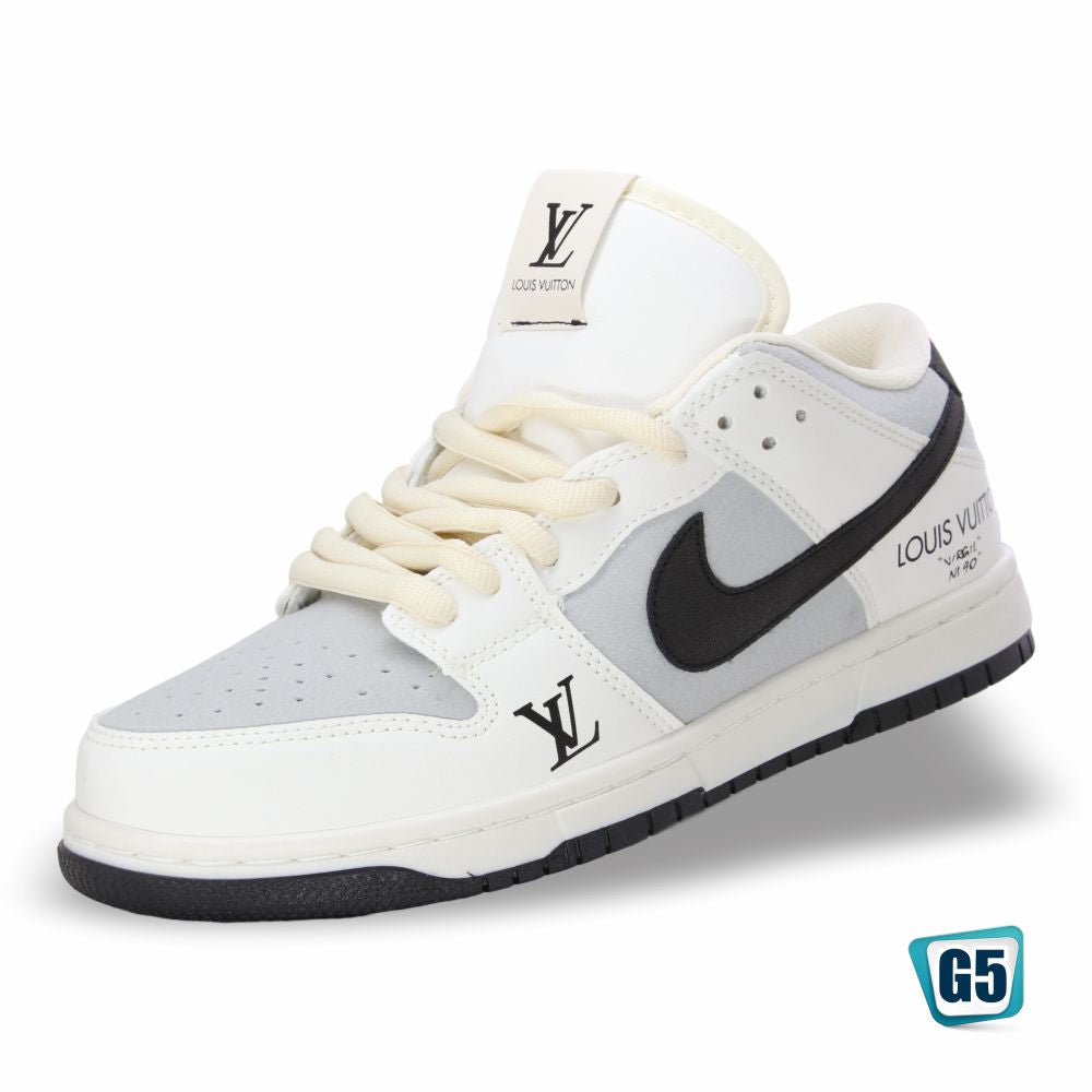 CALZADO URBANO G520, ESTILO DUNKSB, COLOR LV GRIS MARFIL, CORRIDA 25 - 30