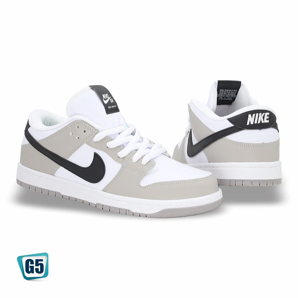 CALZADO URBANO MOD. DUNKLM COLOR GRIS NEGRO