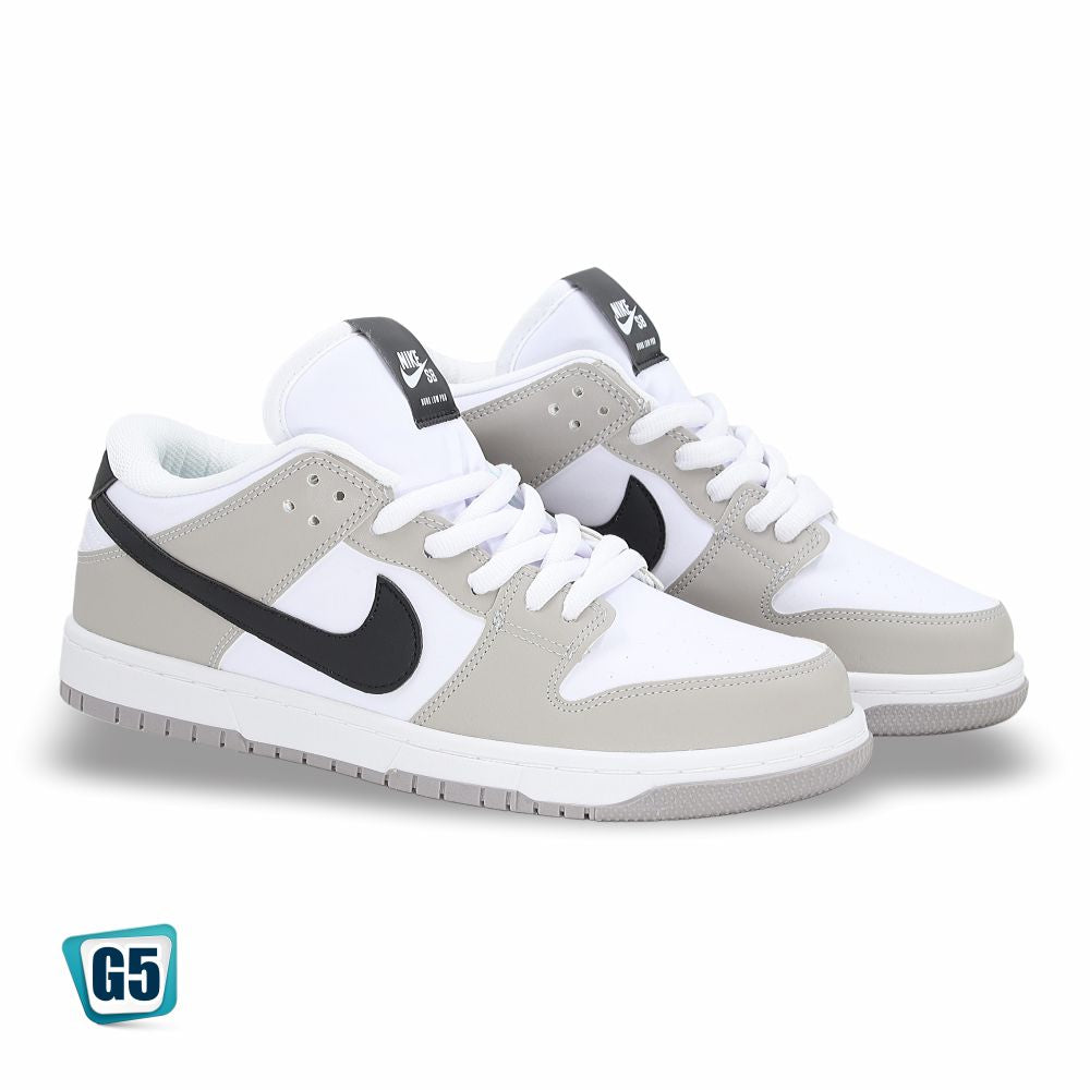 CALZADO URBANO MOD. DUNKLM COLOR GRIS NEGRO