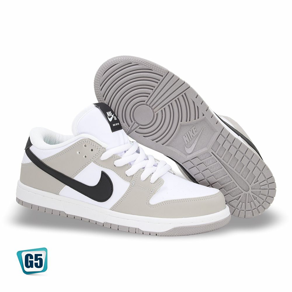 CALZADO URBANO MOD. DUNKLM COLOR GRIS NEGRO