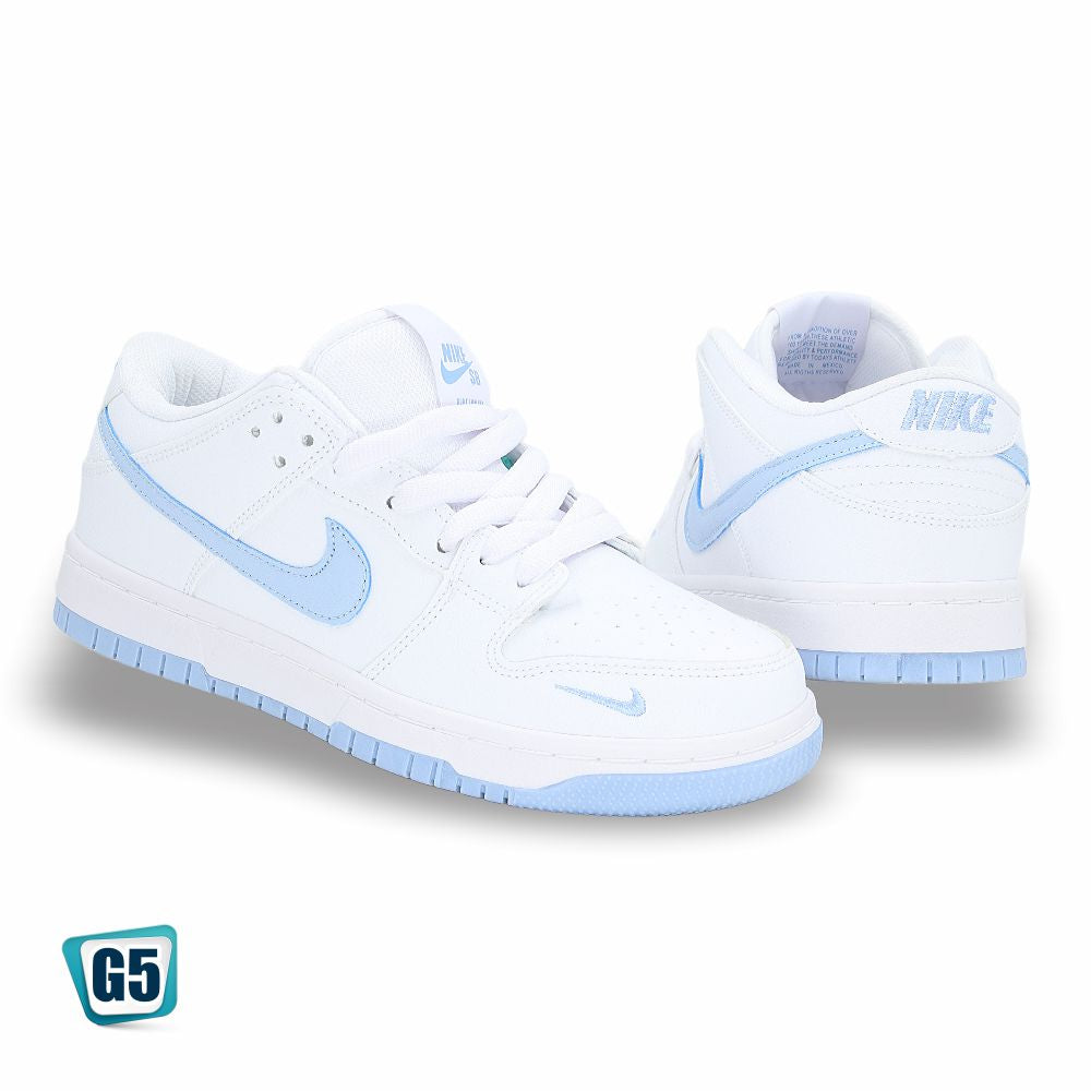 CALZADO URBANO MOD. DUNKLM COLOR BLANCO CIELO