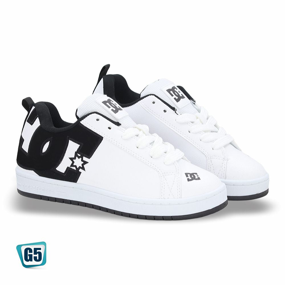 CALZADO URBANO DCMA BLANCO NEGRO