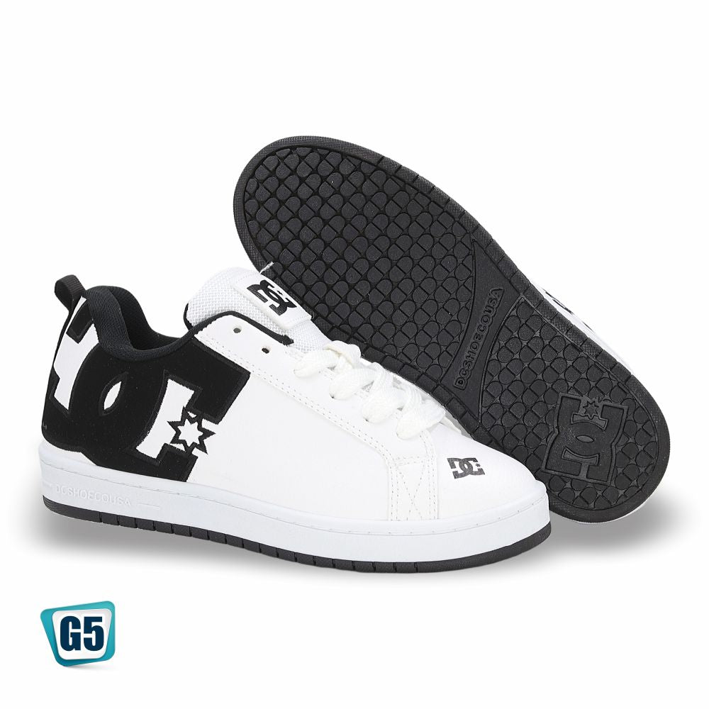 CALZADO URBANO DCMA BLANCO NEGRO