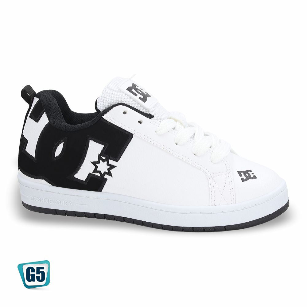 CALZADO URBANO DCMA BLANCO NEGRO