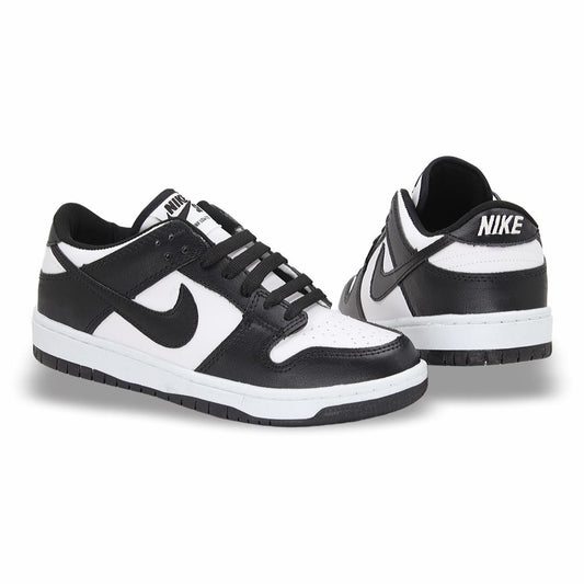 CALZADO URBANO MOD. 24MA L20-1 COLOR BLANCO NEGRO