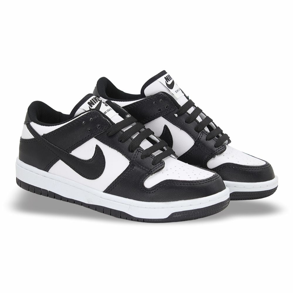 CALZADO URBANO MOD. 24MA L20-1 COLOR BLANCO NEGRO