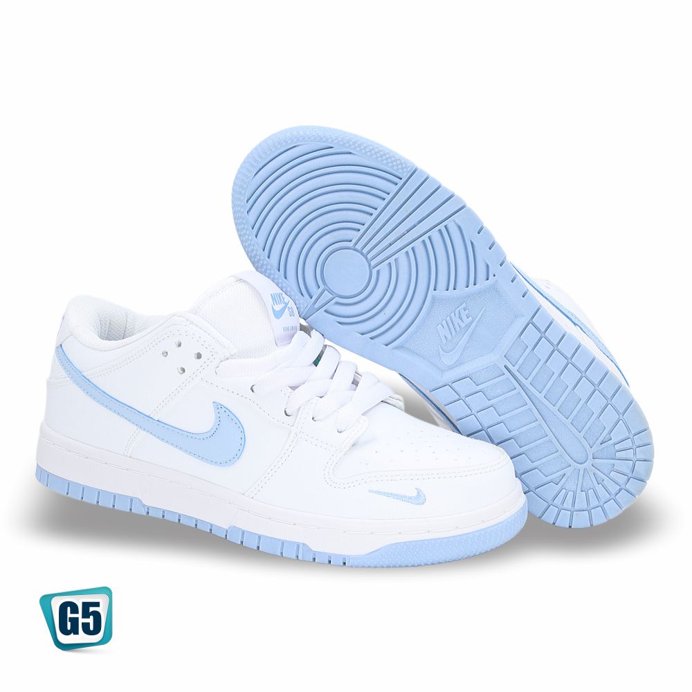 CALZADO URBANO MOD. DUNKLM COLOR BLANCO CIELO