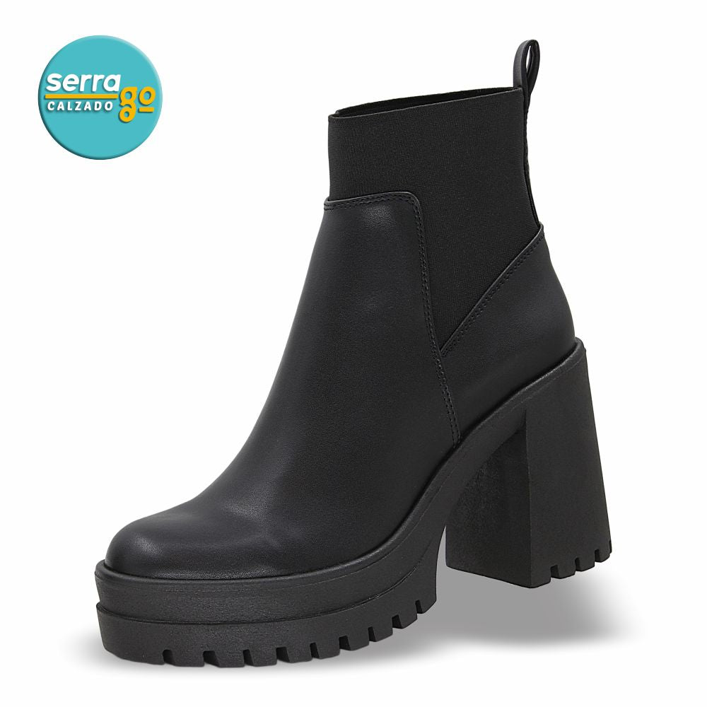 BOTA  DAMA ESTILO 1007 COLOR NEGRO