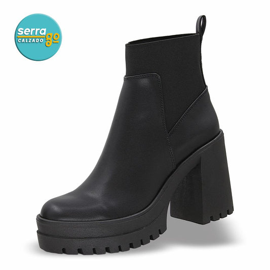 BOTA  DAMA ESTILO 1007 COLOR NEGRO