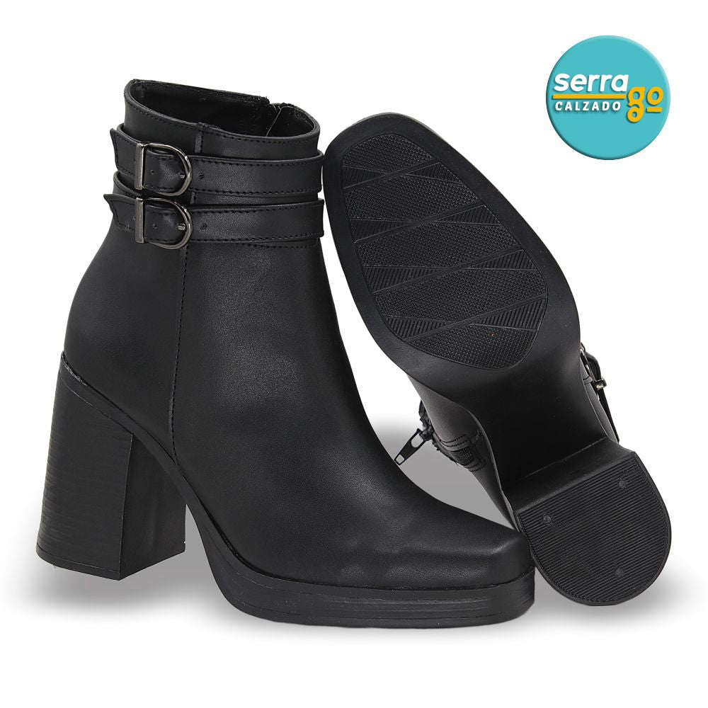 BOTA  DAMA ESTILO 1200 COLOR NEGRO