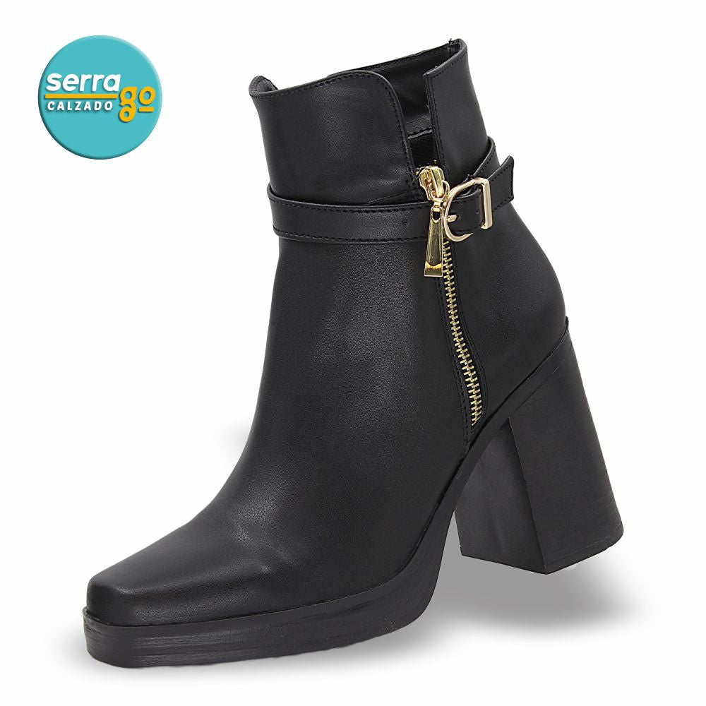 BOTA  DAMA ESTILO 1201 COLOR NEGRO