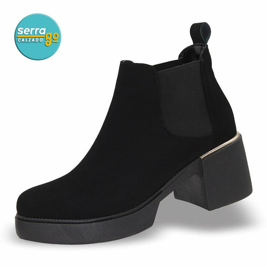 BOTA DAMA ESTILO 9074 COLOR BUCK NEGRO