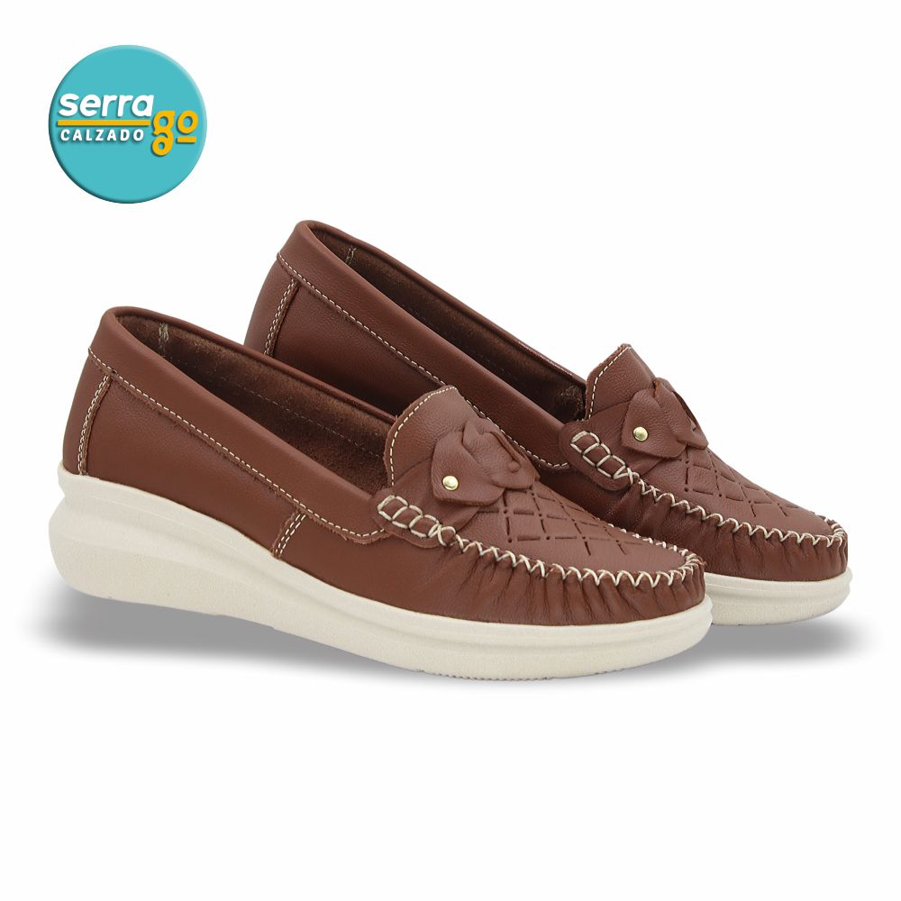 MOCASIN CONFORT DAMA ESTILO 634 COLOR SHEDRON