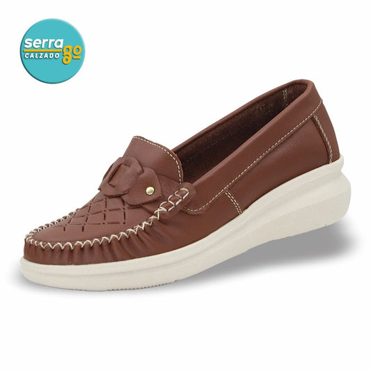 MOCASIN CONFORT DAMA ESTILO 634 COLOR SHEDRON