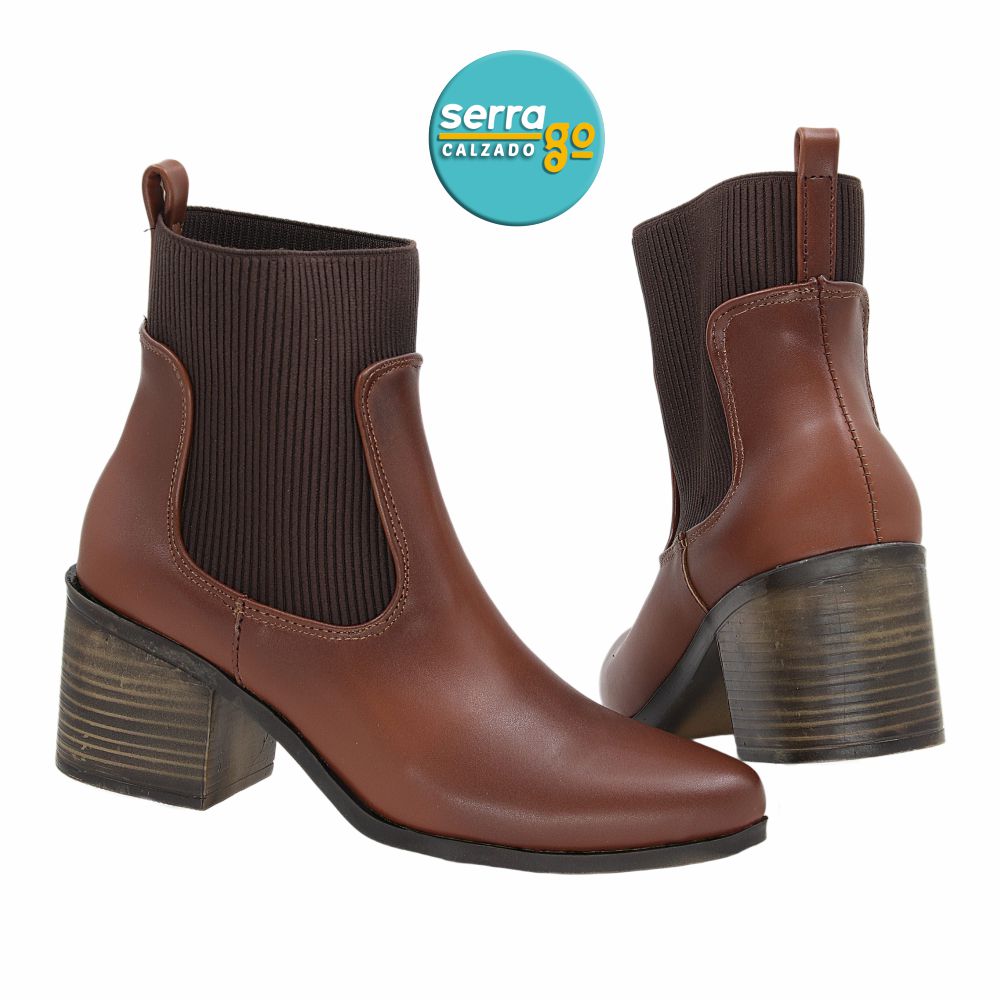 BOTA DAMA ESTILO 3817 COLOR TAN