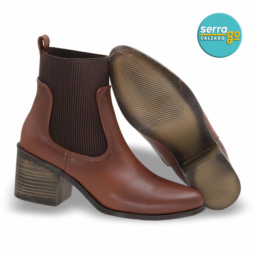 BOTA DAMA ESTILO 3817 COLOR TAN