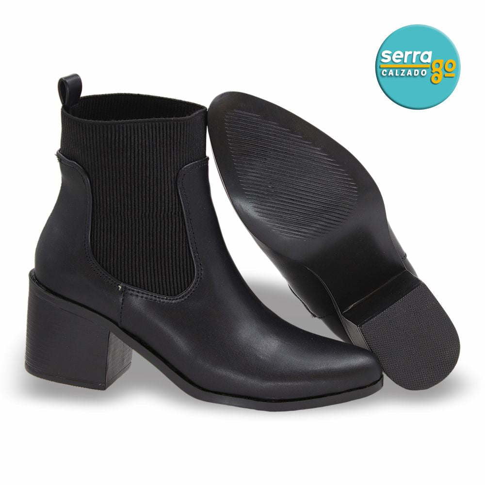 BOTA DAMA ESTILO 3817 COLOR NEGRO