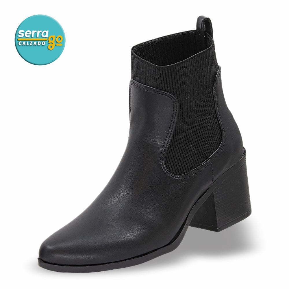 BOTA DAMA ESTILO 3817 COLOR NEGRO
