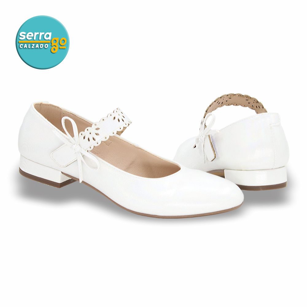 CALZADO FORMAL CLASICO INFANTIL ESTILO 267013 COLOR PLATA