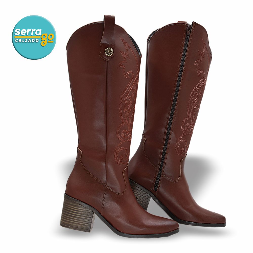 BOTA LARGA DAMA ESTILO ARKANS COLOR TANG