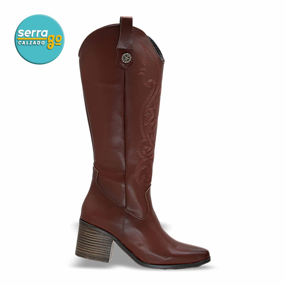 BOTA LARGA DAMA ESTILO ARKANS COLOR TANG