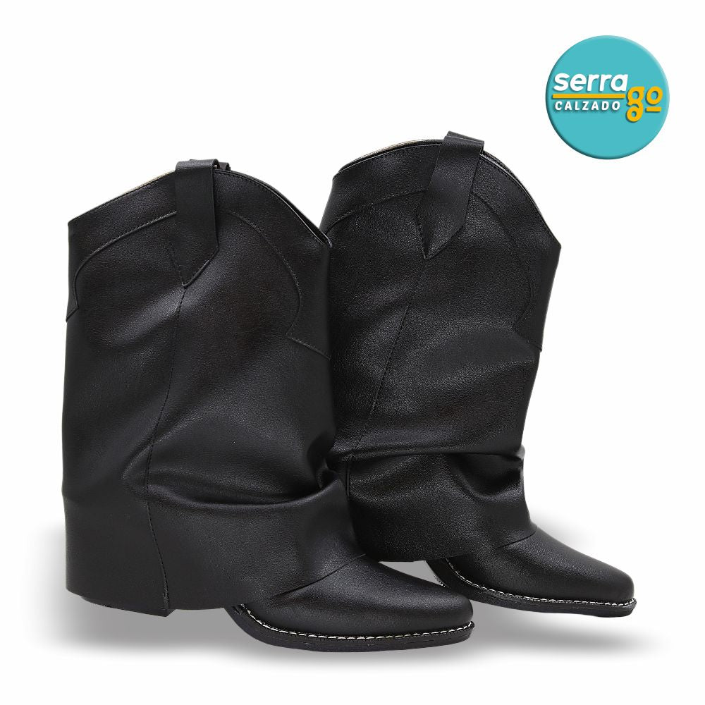 BOTA VAQUERA ESTILO 1141 COLOR NEGRO