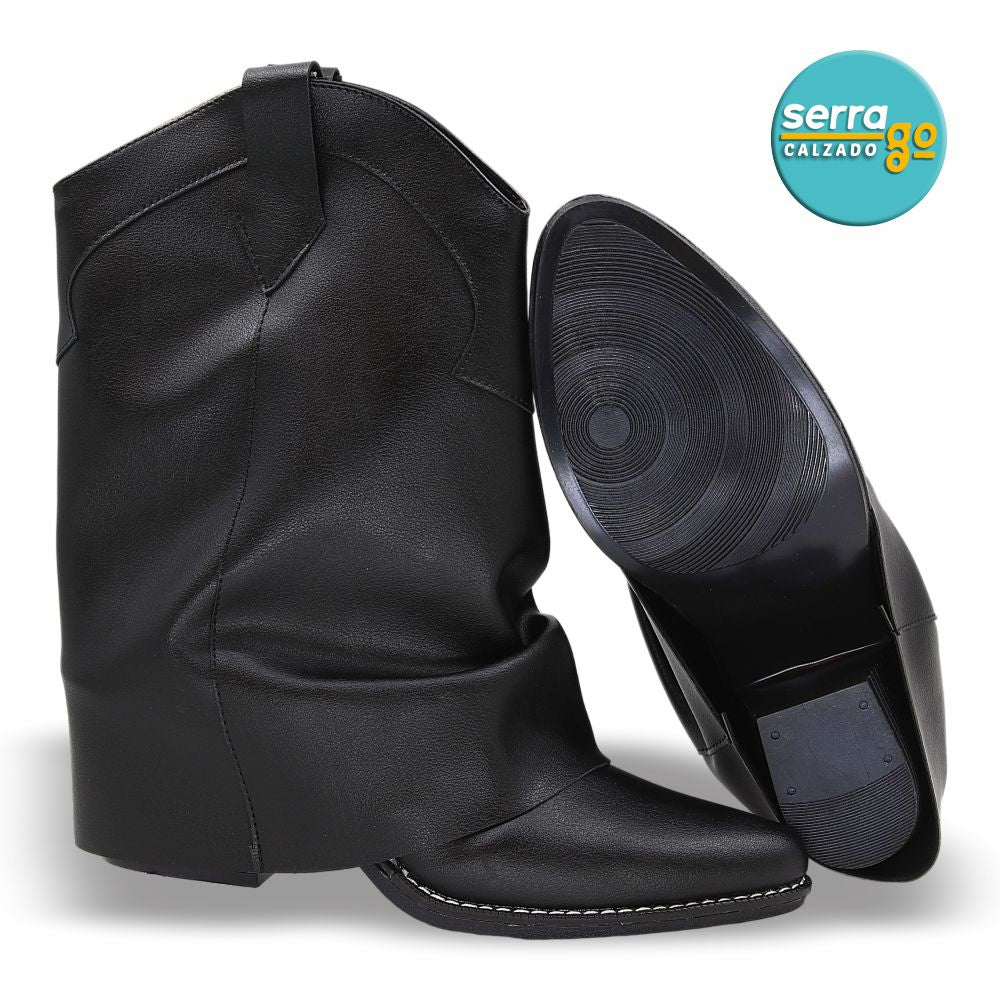 BOTA VAQUERA ESTILO 1141 COLOR NEGRO