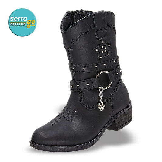 BOTA INFANTIL ESTILO 261089 COLOR NEGRO