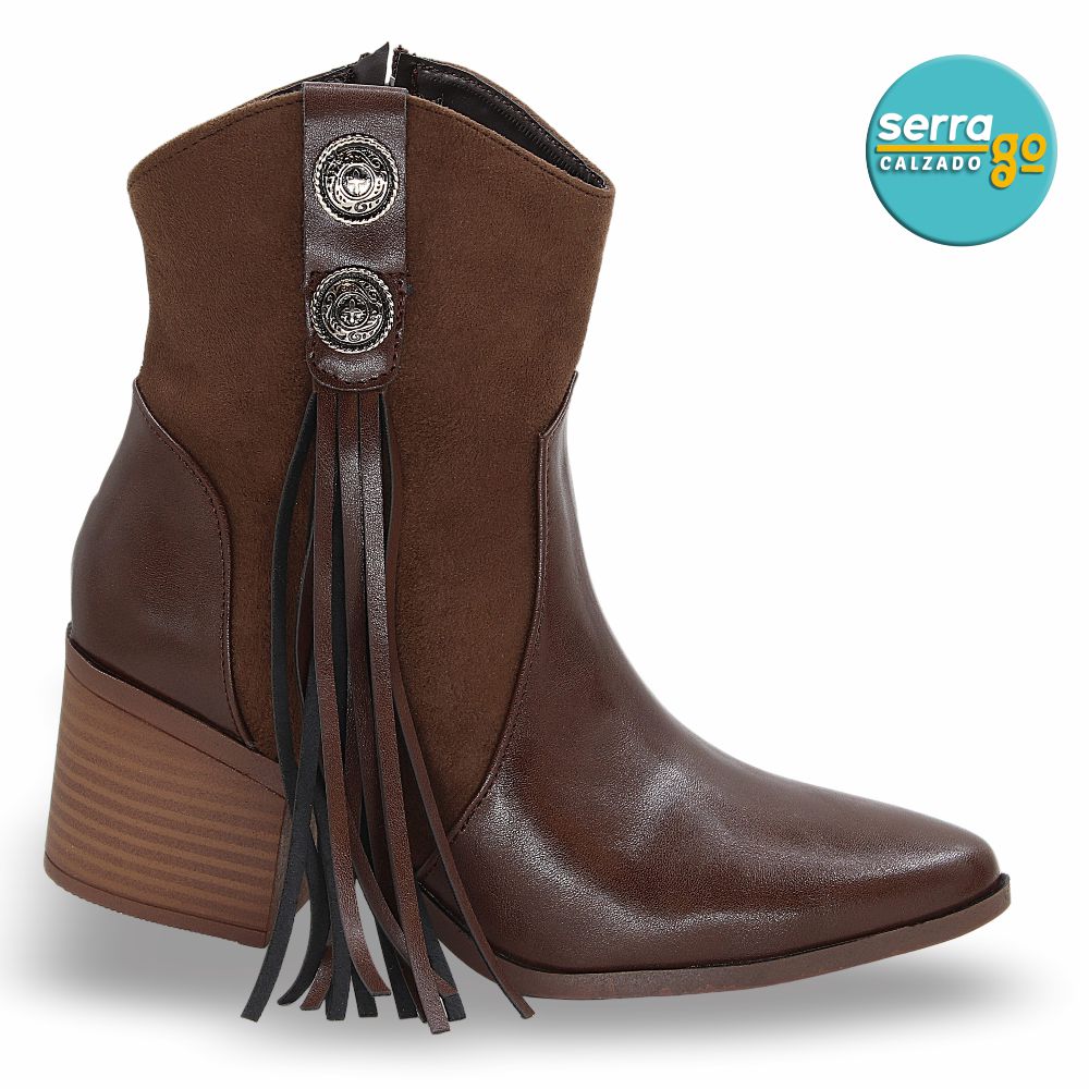 BOTA VAQUERA ESTILO 6021 COLOR CASTAÑO