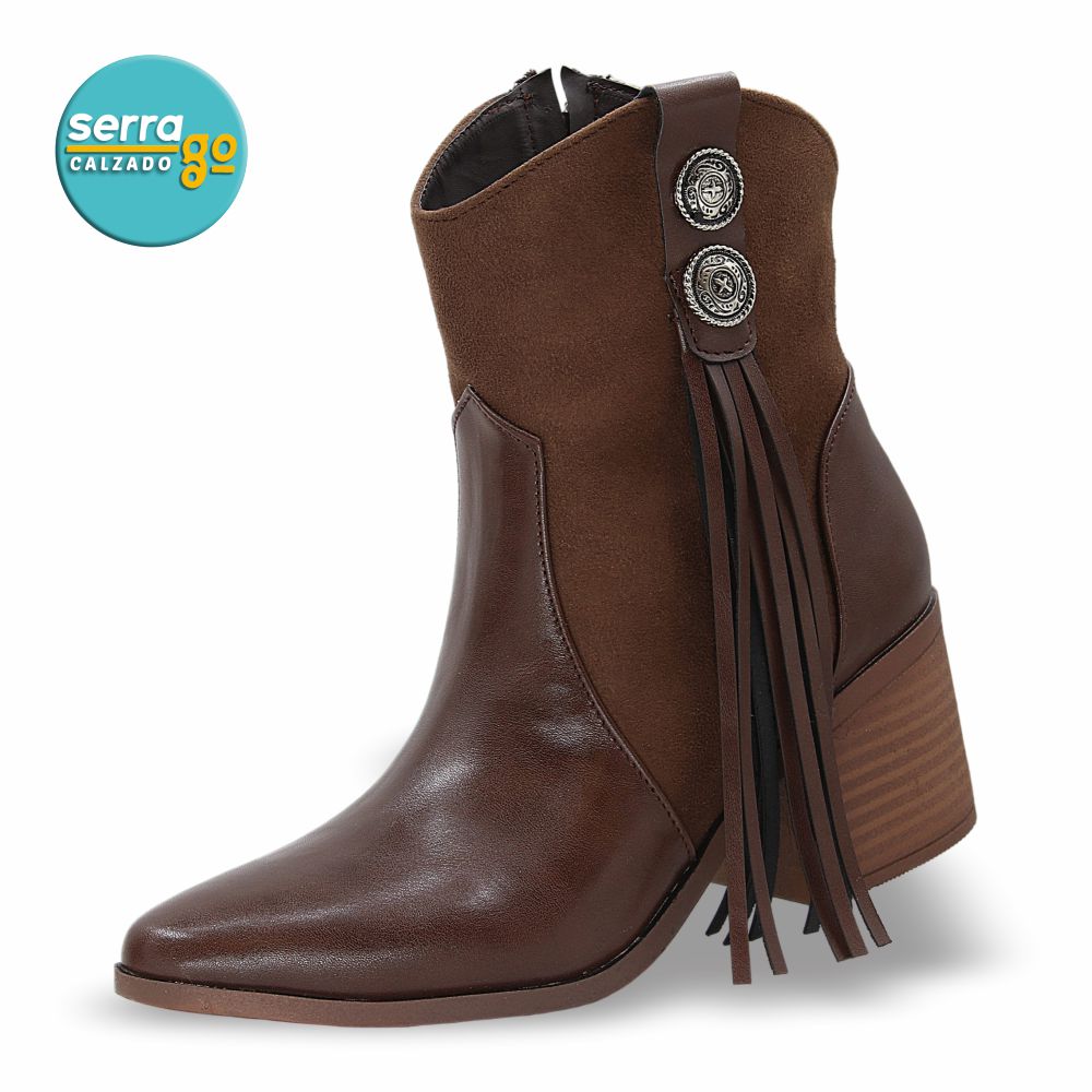 BOTA VAQUERA ESTILO 6021 COLOR CASTAÑO