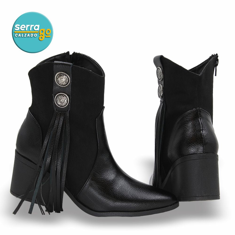 BOTA VAQUERA ESTILO 6021 COLOR NEGRO