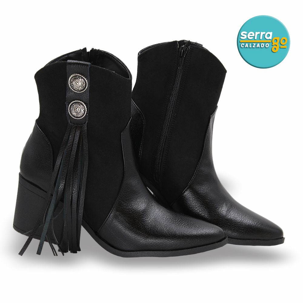 BOTA VAQUERA ESTILO 6021 COLOR NEGRO