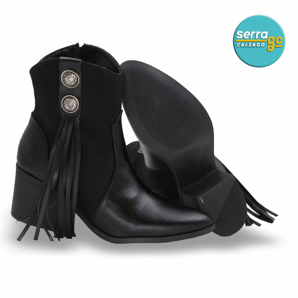 BOTA VAQUERA ESTILO 6021 COLOR NEGRO