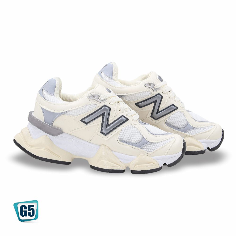 CALZADO DEPORTIVO REPLICA NEW BALNCE 9060H COLOR LATE GRIS BLANCO