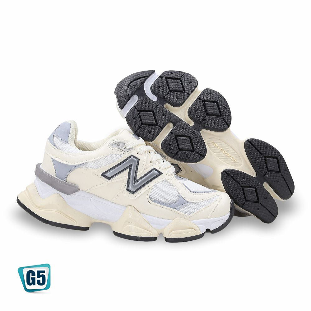 CALZADO DEPORTIVO REPLICA NEW BALNCE 9060H COLOR LATE GRIS BLANCO